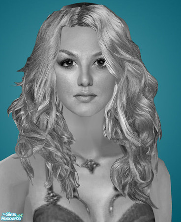 Sims 2 — Intoxicated - New Mesh by ChazDesigns — A sexy, wild and full of volume hair based on Britney Spears' hairstyle