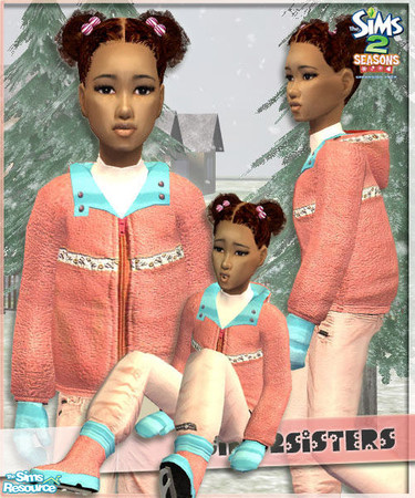 Sims 2 — S2S Collection No. 184014 ChF - 5 by sims2sisters — Outerwear for you little girls. Enjoy!