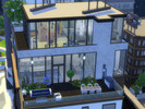 Sims 4 — Fountainview Penthouse by Egy922 — On a 30x20 lot in San Myshuno, it's the perfect house for your eccentric sim!