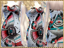 Sims 4 — Tattoo-fantasy Dress by m0rt — Tattoo-Design Dress