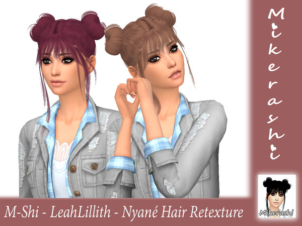 Sims 4 —  by mikerashi — -15 Colors (No Ombre) -Texture made by Me -Custom thumbnail MESH NOT INCLUDED !!! (Bald Head