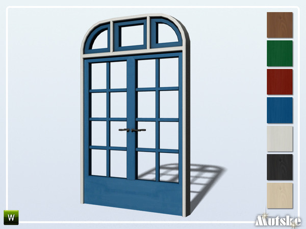 Sims 4 — Door Sevilla 2x1 by Mutske — This door is part of the Sevilla Contructionset. Made by Mutske@TSR. 