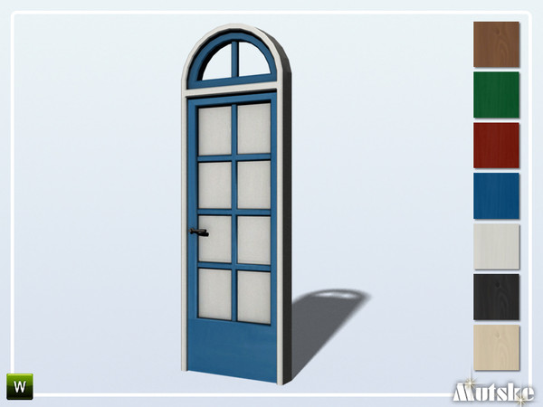 Sims 4 — Door Sevilla Privat Single 2x1 by Mutske — This door is part of the Sevilla Contructionset. Made by Mutske@TSR. 