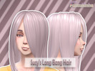 Sims 4 — Adult Sucy's Long Bang Hairs By PantuKinha by PantuKinha — Based in Sucy Manbavaran Little Witch Academia^^' for