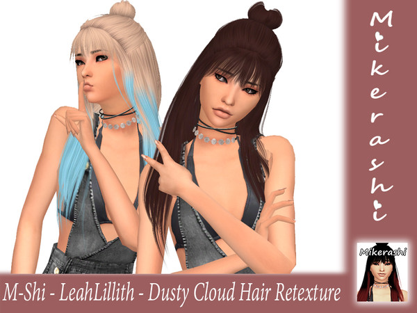 Sims 4 — M-Shi - LeahLillith - Dusty Cloud Retexture (Mesh Needed) by mikerashi — -20 Colors -Texture made by Me -Custom
