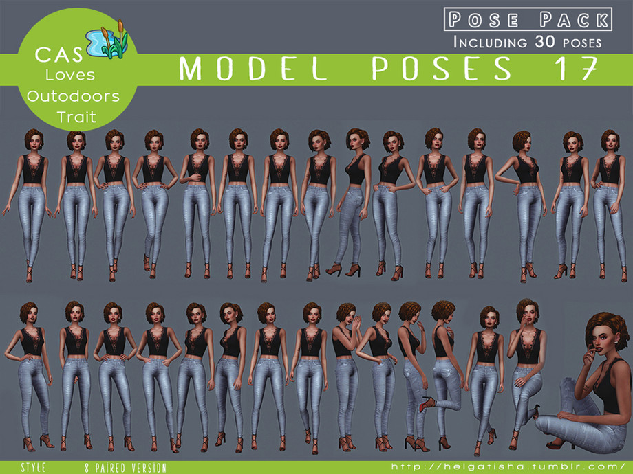 Sassy Babe Pose Pack - The Glamour Dresser : Final Fantasy XIV Mods and More
