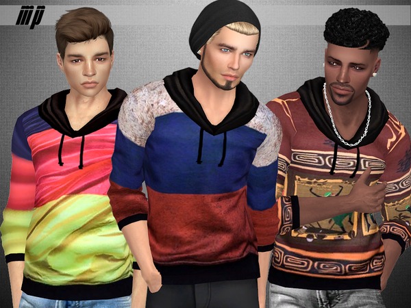 The Sims Resource - MP Male Fashion Sweatshirt