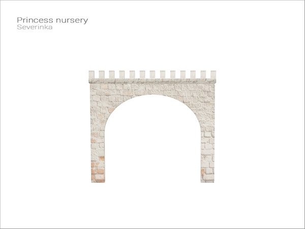 Sims 4 — [Princess nursery] - castle bridge by Severinka_ — Castle bridge (decor) From the set 'Princess nursery' Build /