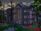 Sims 4 — Dark Victorian Library (No CC) by AvenicciX — This library is made for Forgotten Hollow. The place is the keeper