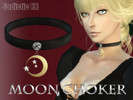Sims 4 — MOON CHOKER by Sadistic_RR — MOON CHOKER for female. 1 color.