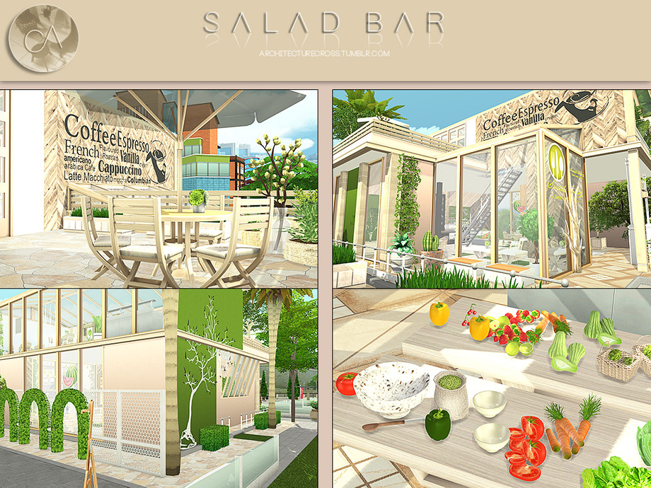 The Sims Resource - Salad Bar