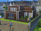 Sims 4 — Cuboid Flowerpot by A3ON97 — A small, modern, yet spacious home perfect for a couple of roommates.