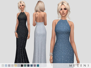 Sims 4 — Kate Dress by Metens — Comes in 12 colours. Mesh with permission by Ekinege -