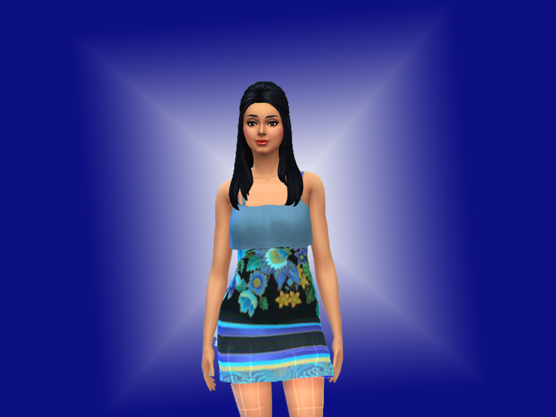 Sims 4 The Sims Resource | Floral Dress by TSR Creator