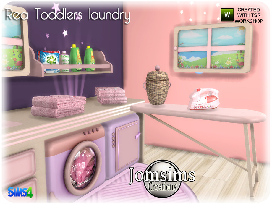 The Sims Resource - Rea toddlers laundry