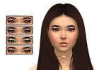 Sims 4 — Glitter Eyeshadows by jacekroberts — - Set of 7 eyeshadows - I hope you like them! 