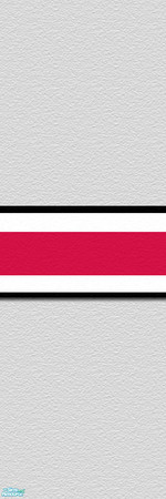 Sims 2 — Scarlet and Gray Set - Striped Wall by froilan — This is the classic OSU stripe for you to use on the wall.