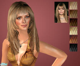 Sims 2 — Spring Break by ChazDesigns — Spring is here, spice up your sims' style with this Mischa Barton based hairstyle.