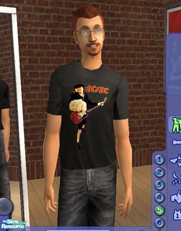 Sims 2 — By Request 25......ACDC - Shirt 6 by Dr. Macabre — There's one thing I have to give AC DC, they have really cool