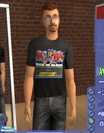 Sims 2 — By Request 25......ACDC - Shirt 4 by Dr. Macabre — Here is another version for Back In Black that I think is