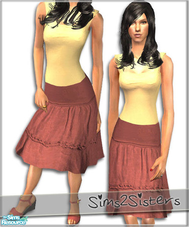 Sims 2 — S2S Collection No. 203506 AF - 3 by sims2sisters — Skirt