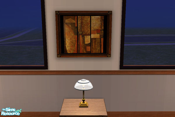 Sims 2 — Pieces Paintings - 3 Pieces by Sheera — A part of my Pieces Paintings Set 01. Enjoy ! This painting consist of 3