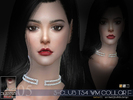 Sims 4 — S-Club ts4 WM Collar F 201705 by S-Club — Collar F 201705, 3 colors, hope you like it, thanks!!