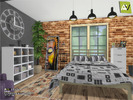 Sims 4 — Gunnern Bedroom by ArtVitalex — - Gunnern Bedroom - ArtVitalex@TSR, Jul 2017 - All objects three has a different