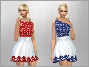 Sims 4 — Jade Dress by SweetDreamsZzzzz — Set of 2 dresses for everyday and party wear Hair by TsminhSims