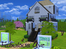 Sims 4 — The Fabulous Ave - NO CC by TheFabulousPearl — This is a technically a 4 story house but only 3 of them are
