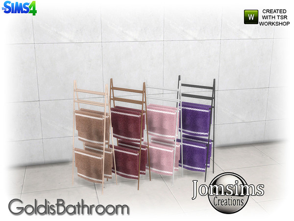 Sims 4 — goldis towels deco 2 by jomsims — goldis towels deco 2