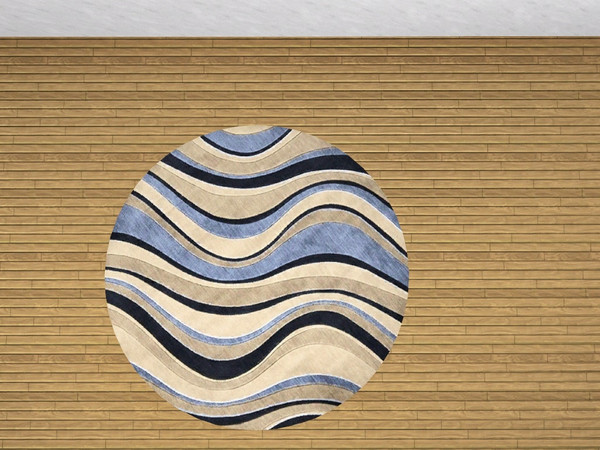 Sims 3 — Columba Round Rug 3x3 by Prickly_Hedgehog — Columba Round Rug 3x3 by Prickly Hedgehog. One of the two rugs in