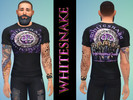 Sims 4 — Whitesnake t shirt by shineof692 — Whitesnake t shirt