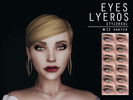 Sims 4 — EYES LYEROS STYLE by lyeros — - 12 Swatch - HD Quality Follow the new mods : lyeros.tumblr.com