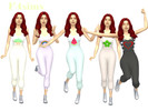 Sims 4 — JamieOveralls - solid - recolor - mesh needed by Febeve — These overalls are recolors of WMS_jamieoveralls_SOLID