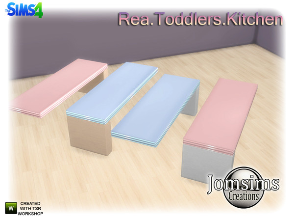 Sims 4 — rea toddlers misc deco counter by jomsims — rea toddlers misc deco counter