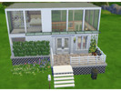 Sims 4 — Shiny Day House by maru_cantwait — The house was built in two floors, in the first there is an open space dining