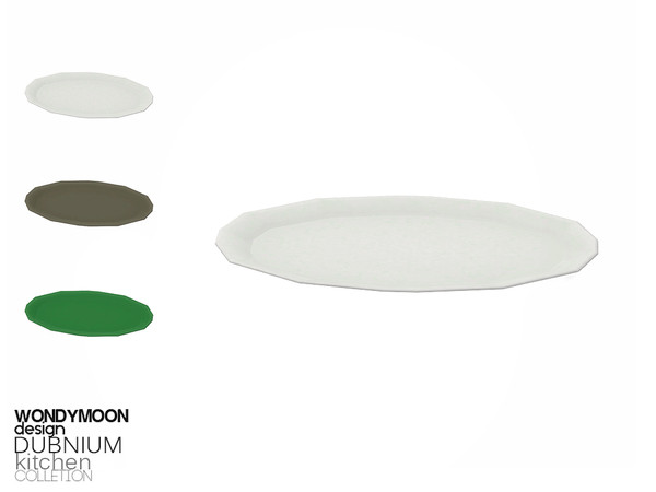 Sims 4 — Dubnium Plate by wondymoon — - Dubnium Kitchen - Plate - Wondymoon|TSR - Creations'2017