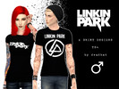 Sims 4 — Linkin Park Shirts - Male by DeadBat — 6 different designs. Masculine version. 