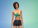 Sims 4 — Tank top recolour by asnox — This my first project, please be nice ^.^ Base game used only, - teen, YA, adult.