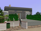 Sims 3 — NirBanim Modern by Simsimi25 — Small modern home 1 floor suitable for couple simmies with 1 modern bedroom and 1