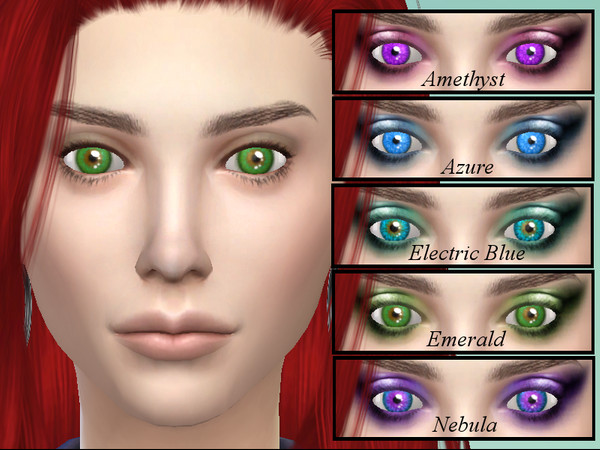 Sims 4 — [Arkadian Dreams] Fantasy Eyes by ArkadyRose — My fist ever custom creations for The Sims 4! This set comprises
