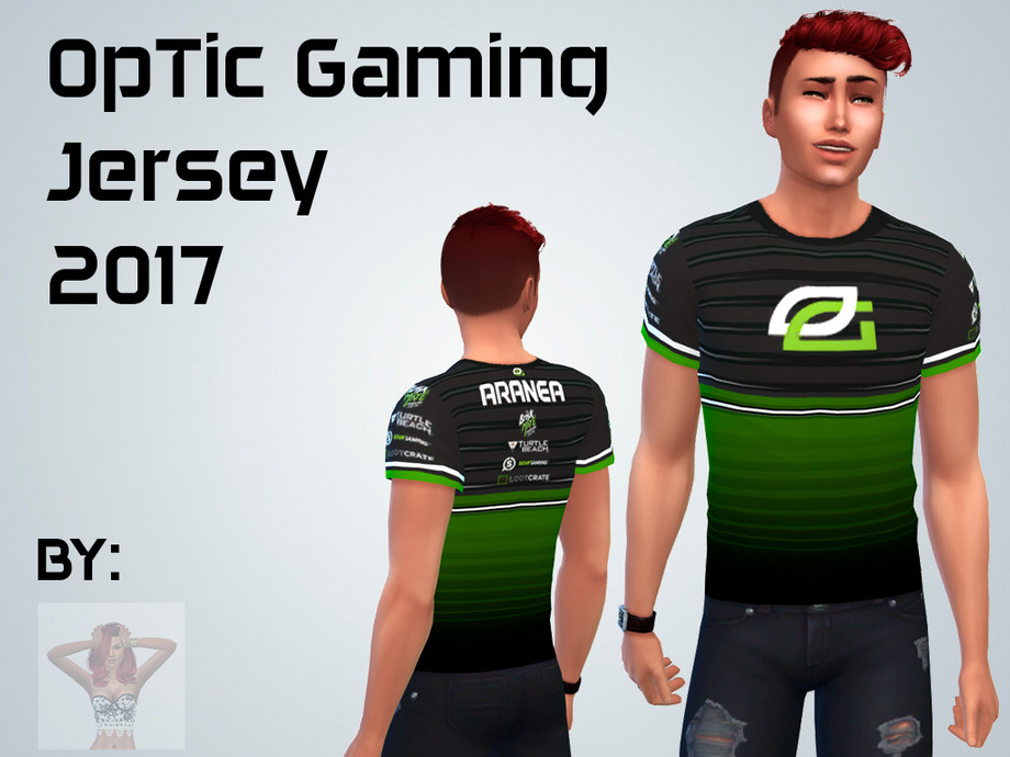 optic gaming jersey custom
