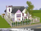 Sims 3 — Duskheart House by Schnee_Studio — A romantic home for passionate sims! Has 3 bathrooms and 2 bedroom :* Is