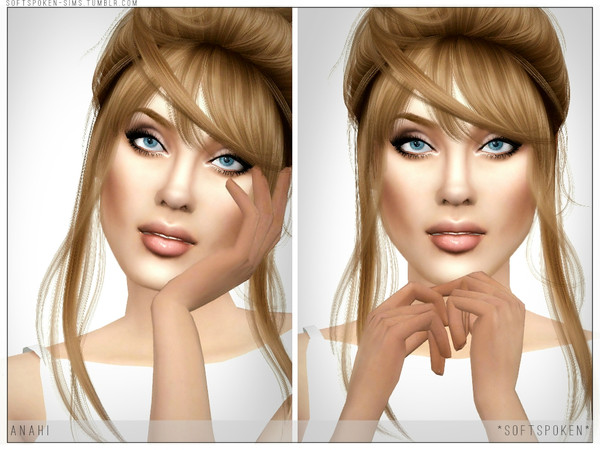 Sims 4 — Anahi by Softspoken2 — Hi everyone! As I mentioned in my previous upload, I haven't been as active on here as I
