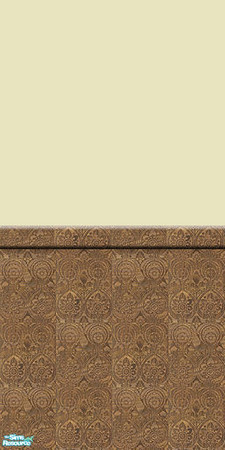 Sims 2 — Ancarra Bedroom - Wallpaper by Cloisonne — 