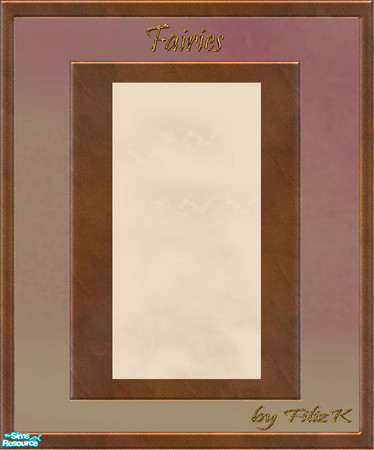 Sims 2 — Fairies Wall Set - Wall 3 by filizk — Works great on the walls of kids rooms. Just mix and match them and let
