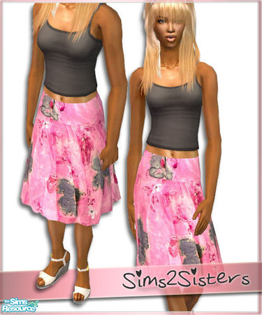 Sims 2 — S2S Collection No. 200425 AF - 3 by sims2sisters — Skirt