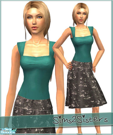 Sims 2 — S2S Collection No. 224453 AF - 11 by sims2sisters — Top
