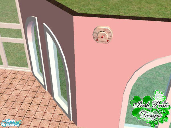 Sims 2 — Princess Cut Kitchen - Fire Alarm by Irish Pride — The fire alarm was crafted from fire resistant plastic and
